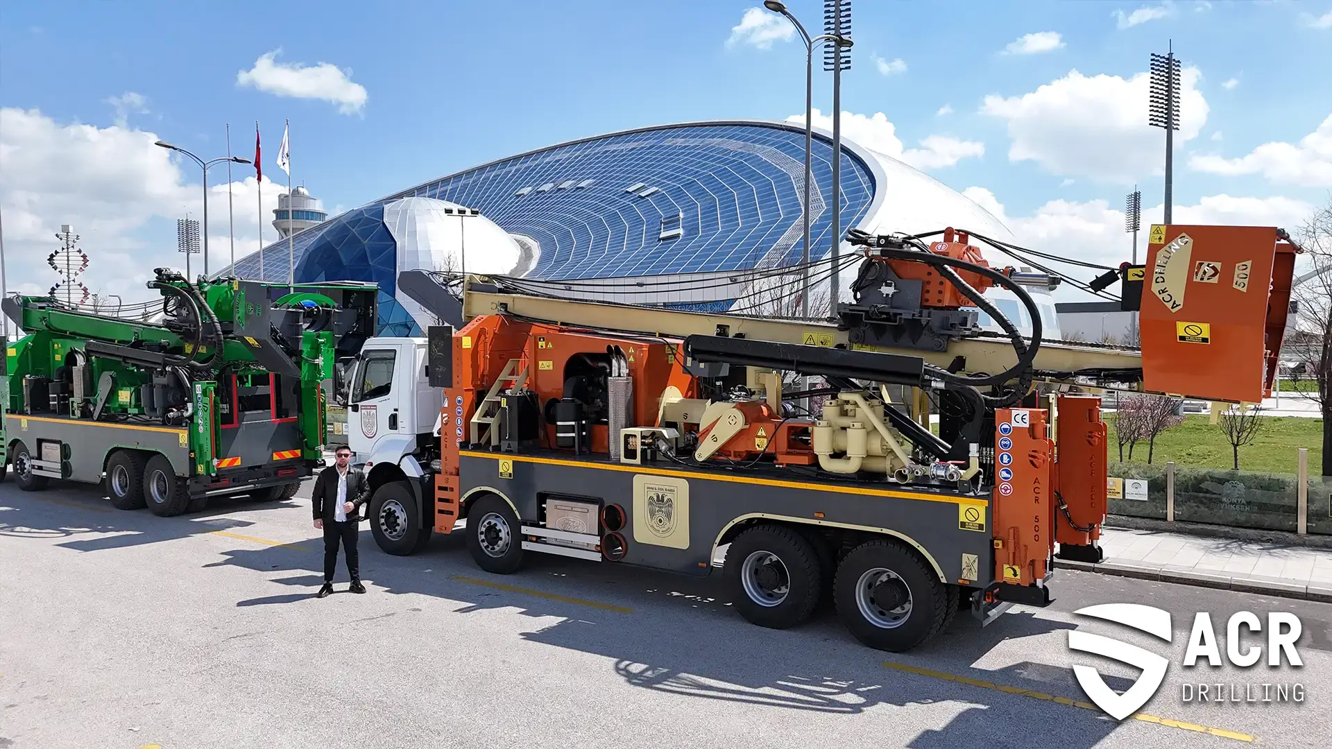 A força líder do setor de perfuração ACR Drilling: ACR H500 do único fabricante de máquinas hidráulicas da Turquia