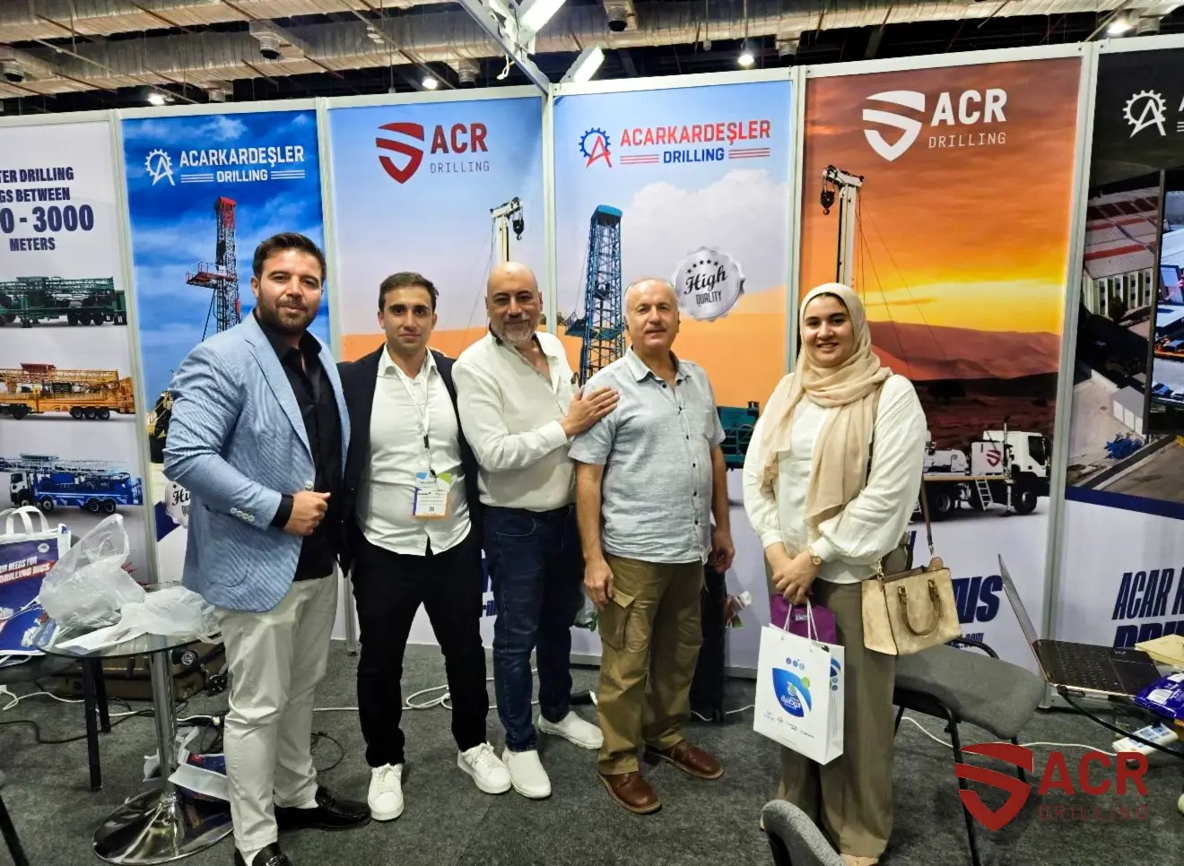 ACR Drilling mostrou sua força na Sahara Expo Egito 2025